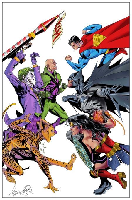DC Comics Comic Books JUSTICE LEAGUE UNLIMITED #8 CVR D SALVADOR LARROCA CARD STOCK VAR (WE ARE YESTERDAY) 76194138573000841 0425DC092