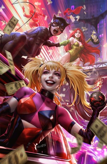 DC Comics Comic Books JUSTICE LEAGUE UNLIMITED #9 CVR E DERRICK CHEW GOTHAM CITY SIRENS CARD STOCK VAR (WE ARE YESTERDAY) 76194138573000971 0525DC111