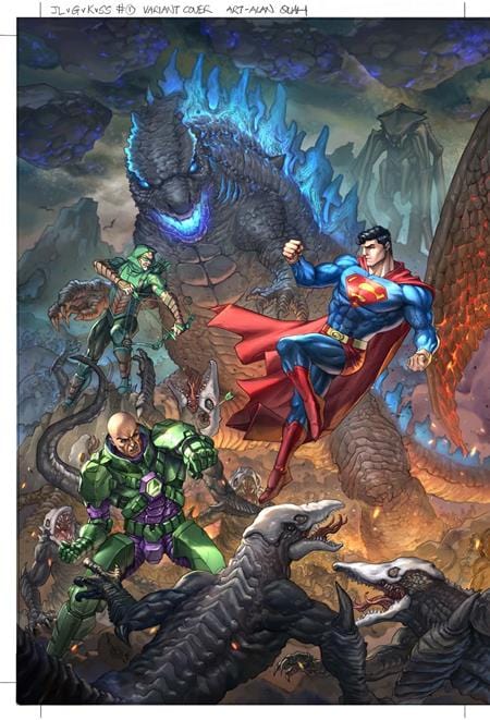 DC Comics Comic Books JUSTICE LEAGUE VS GODZILLA VS KONG 2 #1 (OF 7) CVR C ALAN QUAH CARD STOCK VAR 76194138628700131 0425DC013
