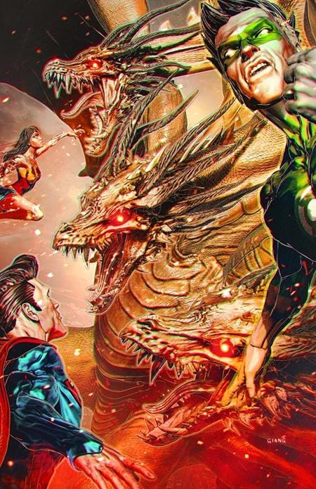 DC Comics Comic Books JUSTICE LEAGUE VS GODZILLA VS KONG 2 #1 (OF 7) CVR E JOHN GIANG FOIL VAR 76194138628700161 0425DC015