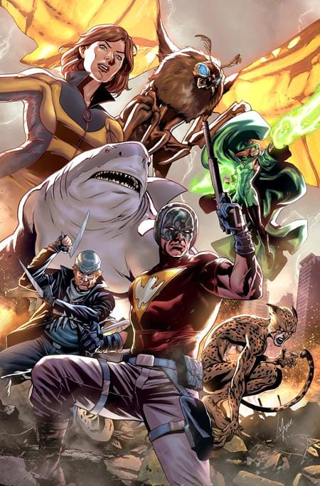 DC Comics Comic Books JUSTICE LEAGUE VS GODZILLA VS KONG 2 #2 (OF 7) CVR D LUCAS MEYER CARD STOCK VAR 76194138628700241 0525DC105