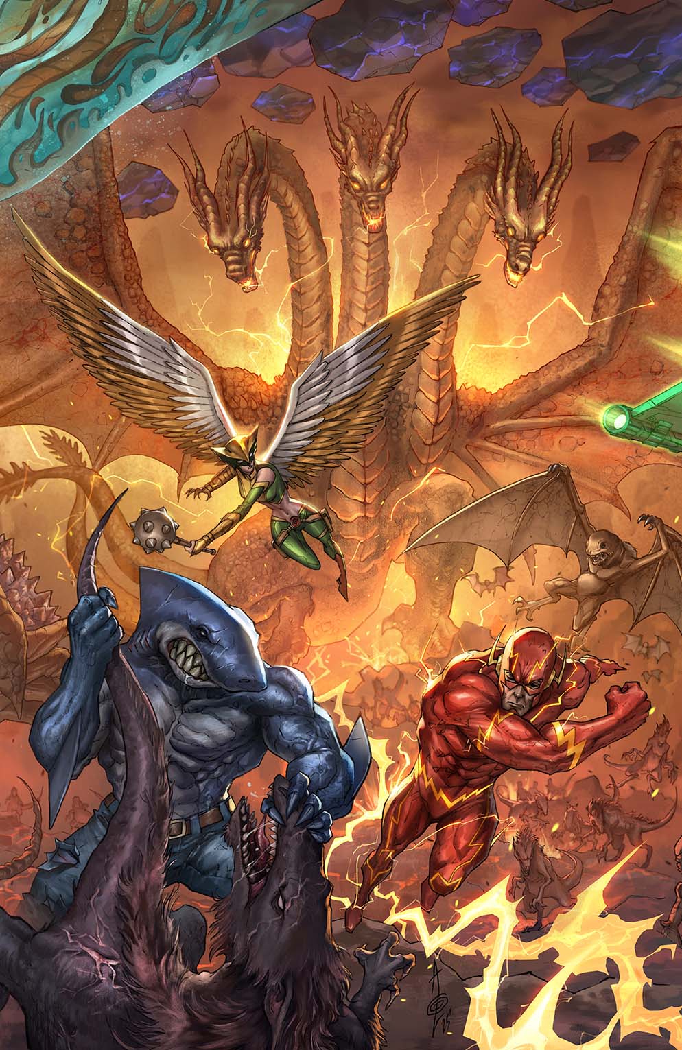 DC Comics Comic Books JUSTICE LEAGUE VS GODZILLA VS KONG 2 #4 (OF 7) CVR C ALAN QUAH CARD STOCK VAR 76194138628700431 0725DC105