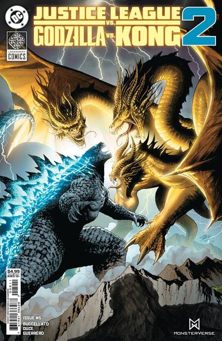 DC Comics Comic Books JUSTICE LEAGUE VS GODZILLA VS KONG 2 #5 (OF 7) CVR A CHRISTIAN DUCE 76194138628700511 0925DC0176