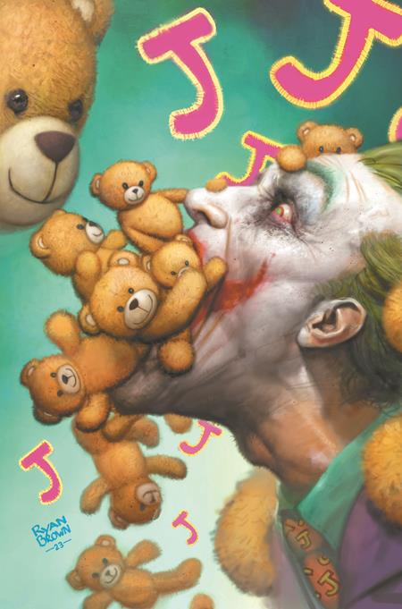 DC Comics Comic Books KNIGHT TERRORS THE JOKER #2 (OF 2) CVR C RYAN BROWN CARD STOCK VAR 76194138106000231 0623DC055