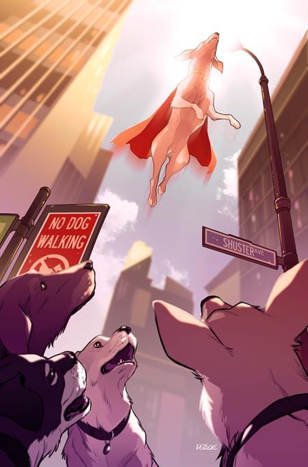 DC Comics Comic Books KRYPTO THE LAST DOG OF KRYPTON #4 (OF 5) CVR B KARL KERSCHL CARD STOCK VAR 76194138865600421 0725DC078