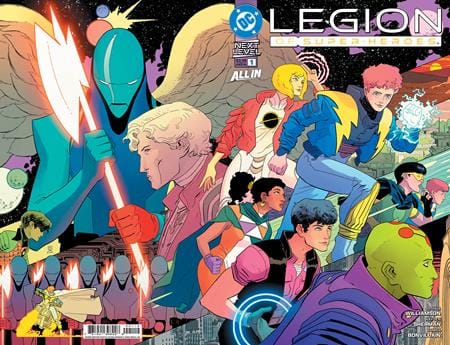DC Comics Comic Books LEGION OF SUPER-HEROES #1 Second Printing Cvr A Hayden Sherman Wraparound (Release Date: 11/04/2026) 76194139822800112 0826DC8863