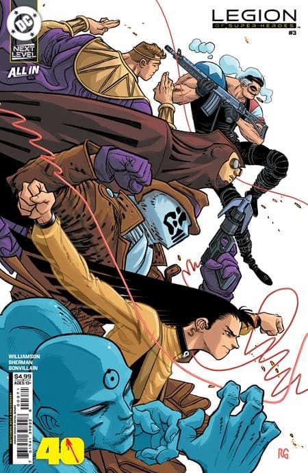 DC Comics Comic Books LEGION OF SUPER-HEROES #3 CVR F RAFAEL GRAMPA WATCHMEN 40TH ANNIVERSARY CARD STOCK VAR (Release Date: 11/11/2026) 76194139822800371 0926DC0006