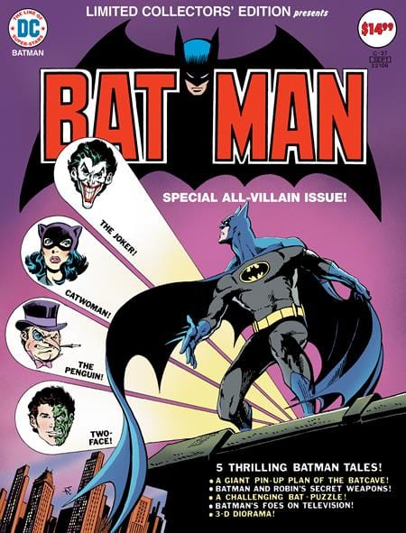 DC COMICS Comic Books LIMITED COLLECTORS EDITION #37 FACSIMILE EDITION CVR A JIM APARO 76194138455900111 0924DC226