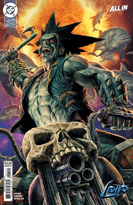 DC Comics Comic Books LOBO #1 CVR B LEE BERMEJO CARD STOCK VAR 76194139718400121 0126DC0028