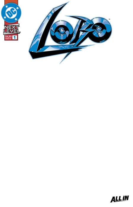 DC Comics Comic Books LOBO #1 CVR F BLANK CARD STOCK VAR 76194139718400171 0126DC0032
