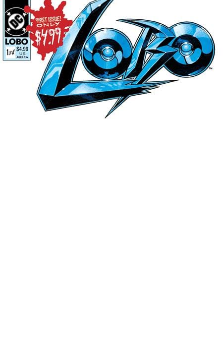 DC Comics Comic Books LOBO #1 FACSIMILE EDITION CVR D BLANK CARD STOCK VAR 76194139514200141 0426DC0199