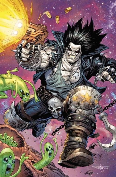 DC Comics Comic Books LOBO #2 CVR D TYLER KIRKHAM CARD STOCK VAR 76194139718400241 0226DC0026