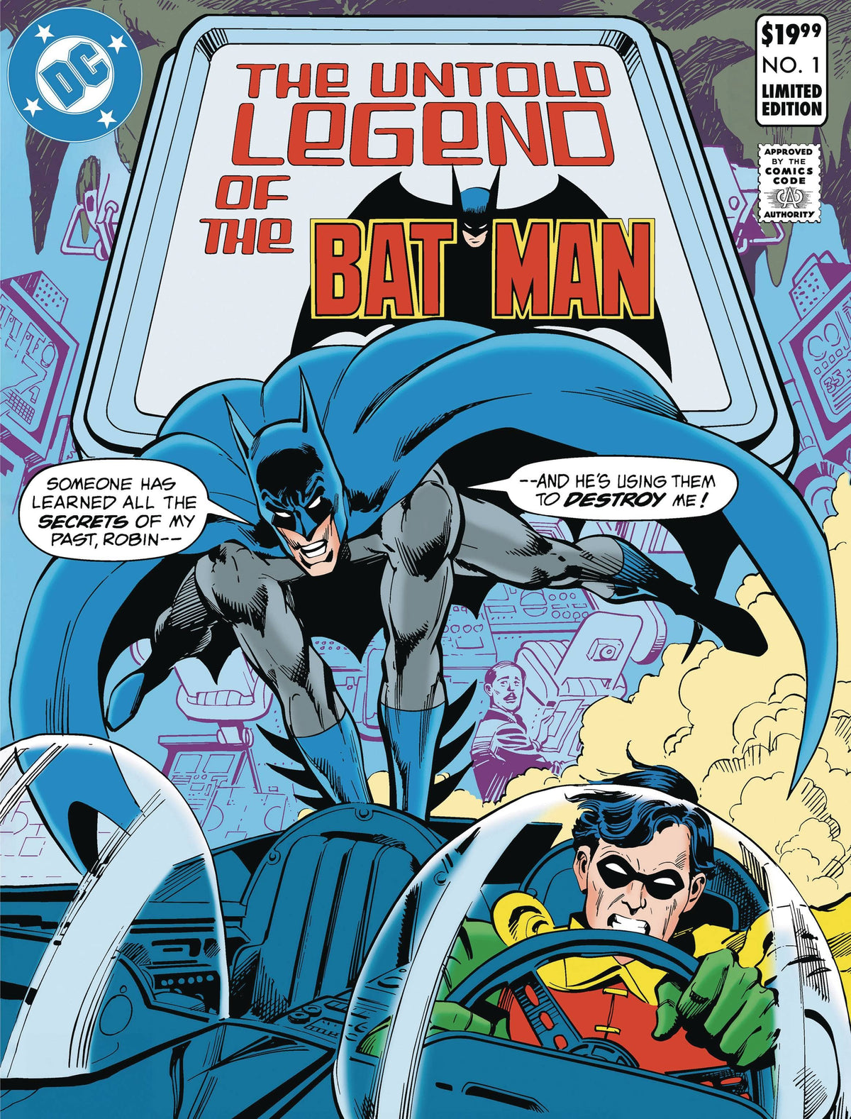 DC COMICS Comic Books LTD EDN UNTOLD LEGEND OF BATMAN #1 CVR B GARCIA-LOPEZ FOIL 76194138692800121