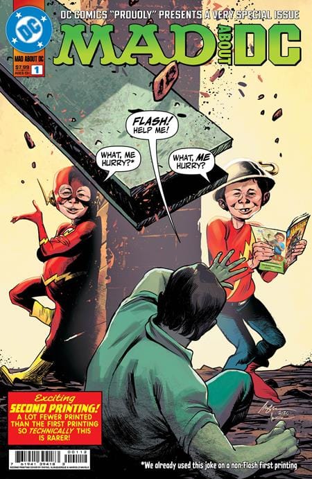DC Comics Comic Books MAD ABOUT DC #1 (ONE SHOT) Second Printing Cvr A Rafael Albuquerque 76194139418300112 0426DC8016