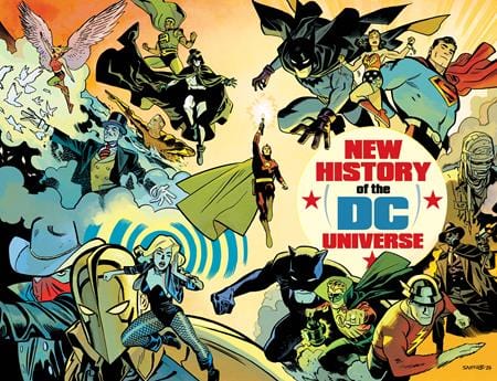 DC Comics Comic Books NEW HISTORY OF THE DC UNIVERSE #1 (OF 4) CVR A CHRIS SAMNEE WRAPAROUND 76194138575400111 0425DC101