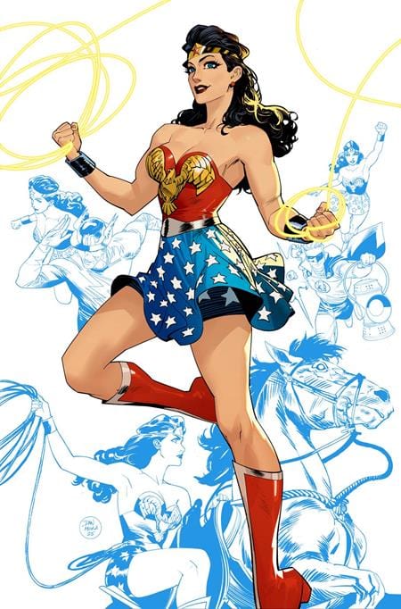 DC Comics Comic Books NEW HISTORY OF THE DC UNIVERSE #1 (OF 4) CVR B DAN MORA CARD STOCK VAR 76194138575400121 0425DC102