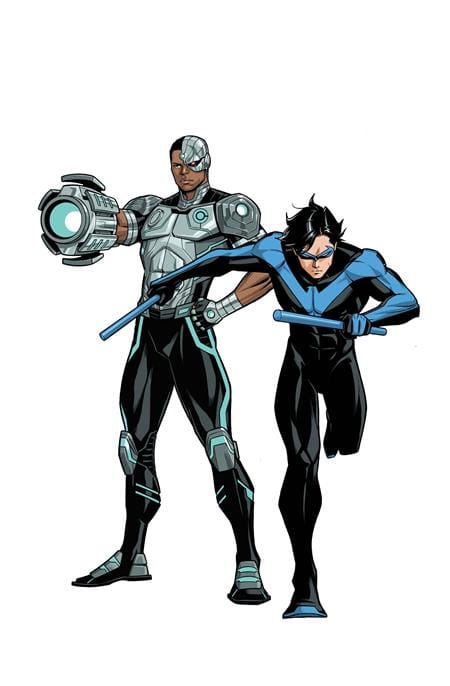 DC Comics Comic Books NEW TITANS #33 CVR F SAMI BASRI CORNER BOX SPOT FOIL VAR 76194138022303361 0126DC0225