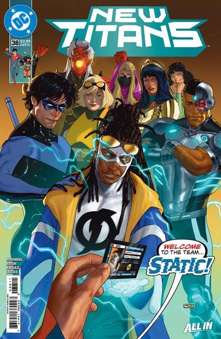 DC Comics Comic Books NEW TITANS #38 CVR A TAURIN CLARKE (Release Date: 08/19/2026) 76194138022303811 0626DC0143