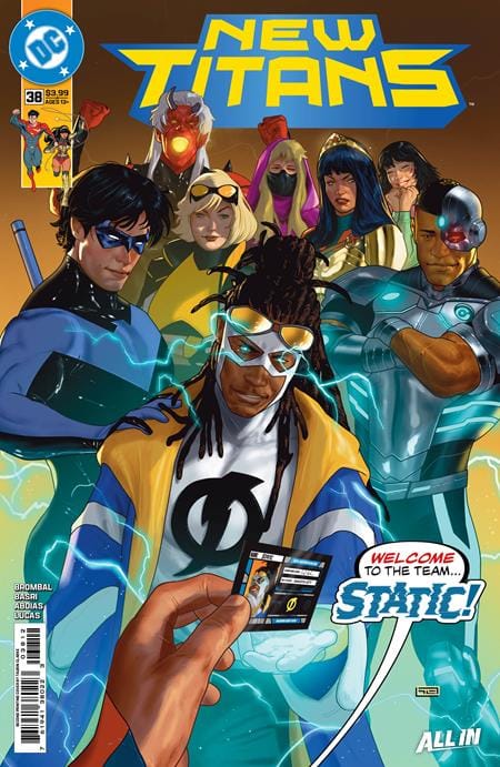 DC Comics Comic Books NEW TITANS #38 Second Printing Cvr A Taurin Clarke (Release Date: 10/14/2026) 76194138022303812 0826DC8226