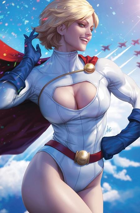 DC Comics Comic Books POWER GIRL SPECIAL #1 (ONE SHOT) CVR H STANLEY ARTGERM LAU FOIL VAR 76194138043800127 0323DC850