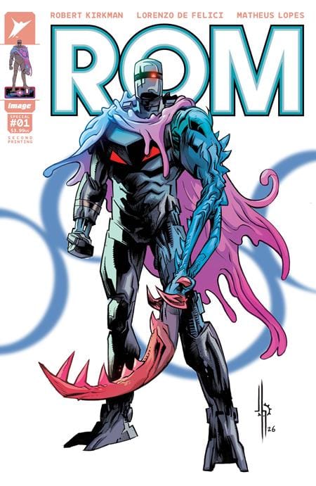 DC Comics Comic Books ROM SPECIAL #1 (ONE SHOT) 2ND PTG CVR A JASON HOWARD (Release Date: 10/14/2026) 70985304924100112 0826IM8107