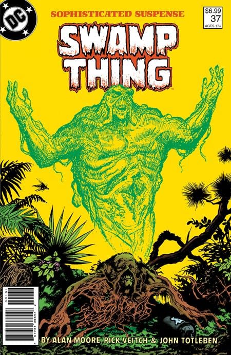 DC Comics Comic Books SAGA OF THE SWAMP THING #37 FACSIMILE EDITION CVR D STEPHEN R BISSETTE & JOHN TOTLEBEN FOIL VAR (MR) 76194138694200131 1224DC185