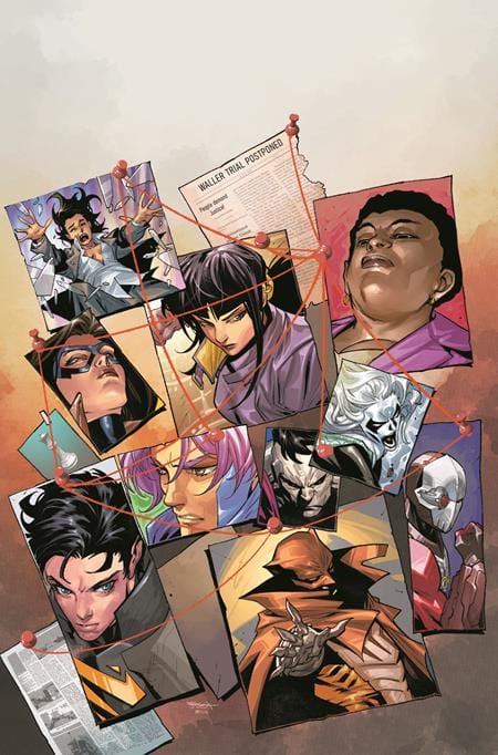 DC Comics Comic Books SECRET SIX #6 (OF 6) CVR A STEPHEN SEGOVIA 76194138939400611 0625DC182