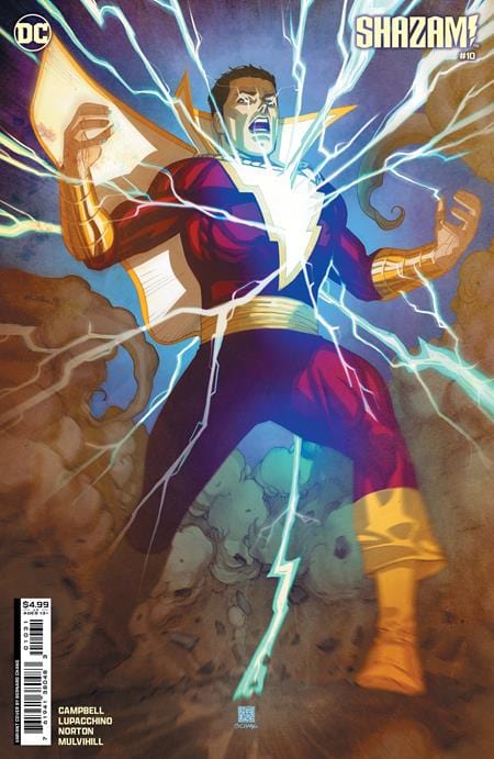 DC Comics Comic Books SHAZAM #10 CVR B BERNARD CHANG CARD STOCK VAR 76194138048301031 0224DC129