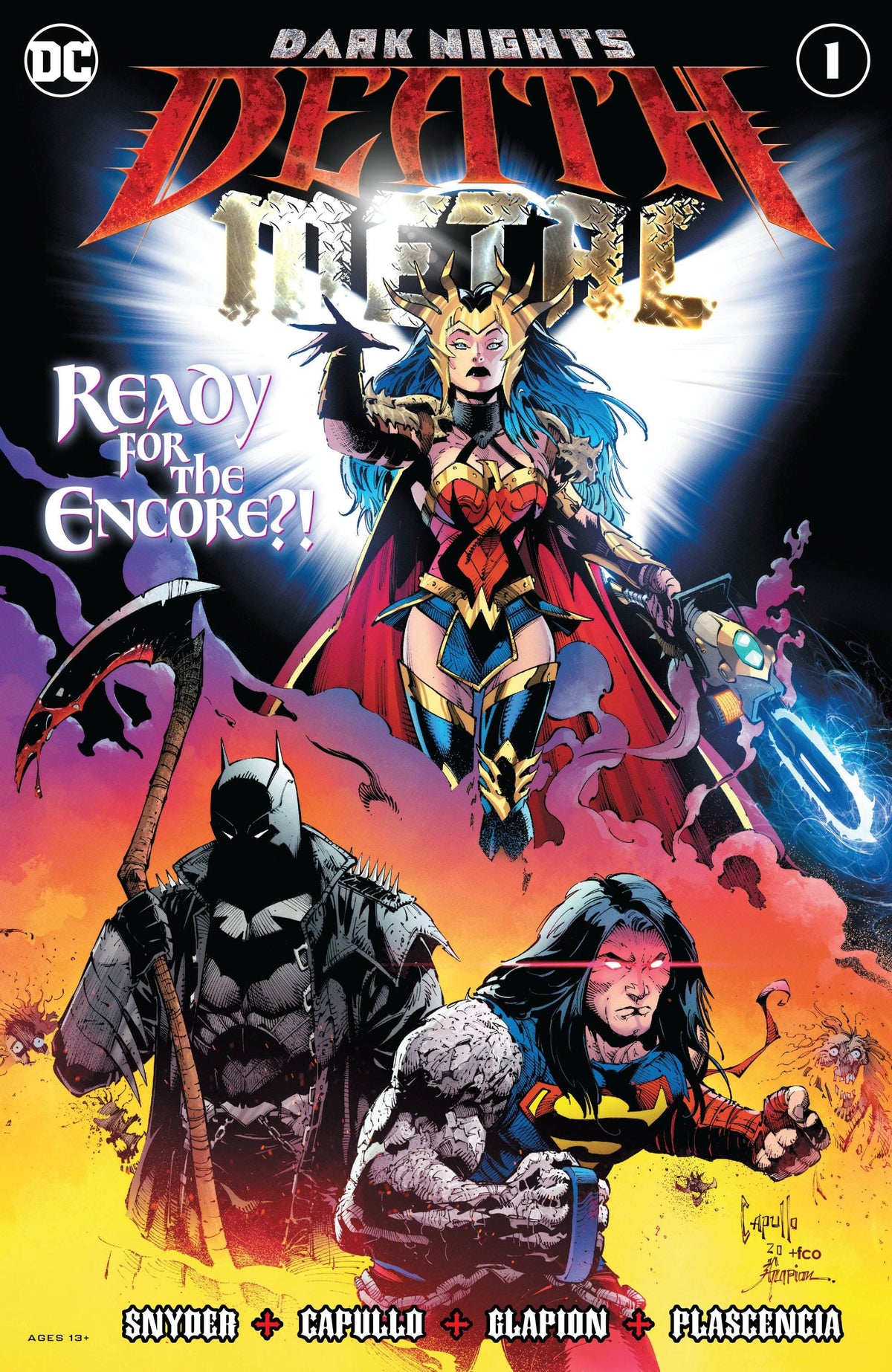 DC COMICS Comic Books > Signed DARK NIGHTS DEATH METAL #1 (OF 6) (SIGNED BY SCOTT SNYDER) 76194136878800111