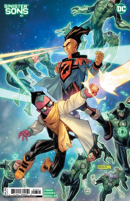 DC Comics Comic Books SINISTER SONS #3 (OF 6) CVR B CARLO BARBERI CARD STOCK VAR 76194138205000341 0224DC098