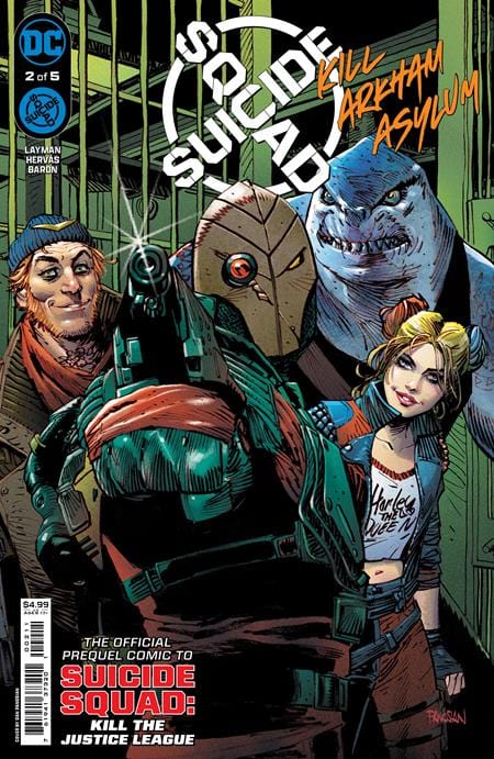 DC Comics Comic Books SUICIDE SQUAD KILL ARKHAM ASYLUM #2 (OF 5) CVR A DAN PANOSIAN (MR) 76194137320100211 0124DC148
