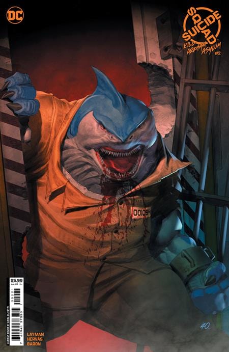 DC Comics Comic Books SUICIDE SQUAD KILL ARKHAM ASYLUM #2 (OF 5) CVR B ARIEL OLIVETTI CARD STOCK VAR (MR) 76194137320100221 0124DC149