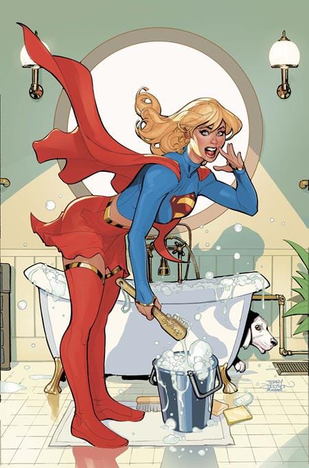 DC Comics Comic Books SUPERGIRL #14 CVR B TERRY DODSON CARD STOCK VAR (THE REIGN OF THE SUPERBOYS) 76194138684301421 0426DC0006