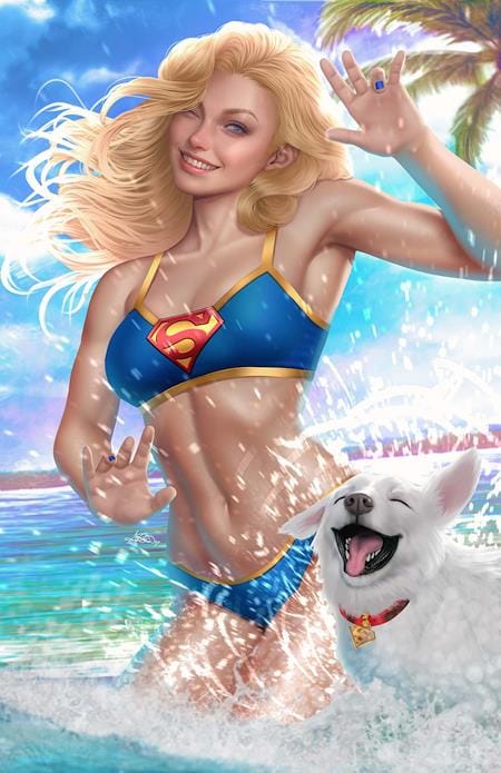 DC Comics Comic Books SUPERGIRL #15 CVR E ARIEL DIAZ SWIMSUIT CARD STOCK VAR (THE REIGN OF THE SUPERBOYS) 76194138684301551 0526DC0124