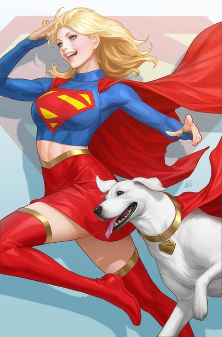 DC Comics Comic Books SUPERGIRL #6 CVR B STANLEY ARTGERM LAU CARD STOCK VAR 76194138684300621 0825DC0145