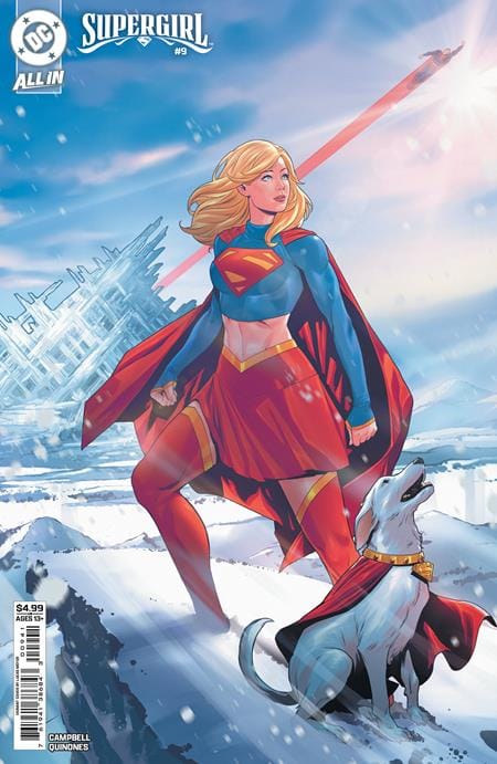 DC Comics Comic Books SUPERGIRL #9 CVR D LUCAS MEYER CARD STOCK VAR 76194138684300941 1125DC0123