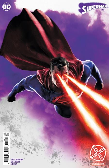 DC Comics Comic Books SUPERMAN #11 CVR E SUICIDE SQUAD KILL ARKHAM ASYLUM GAME KEY ART CARD STOCK VAR 76194137950001181 1223DC106
