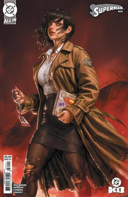 DC Comics Comic Books SUPERMAN #34 CVR B KYUYONG EOM CARD STOCK VAR (DC K.O.) 76194137950003421 1125DC0022