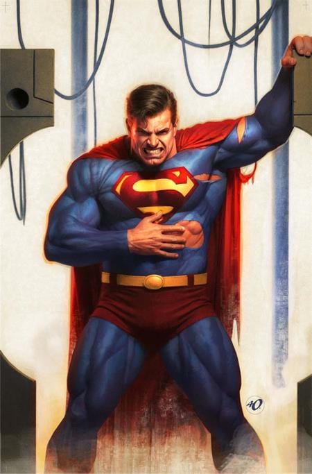 DC Comics Comic Books SUPERMAN #34 CVR D ARIEL OLIVETTI CARD STOCK VAR (DC K.O.) 76194137950003441 1125DC0024