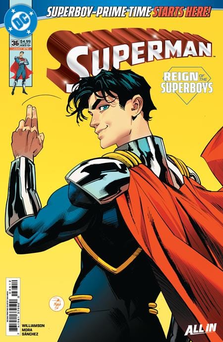 DC Comics Comic Books SUPERMAN #36 Second Printing Cvr A Dan Mora 76194137950003612 0326DC8539