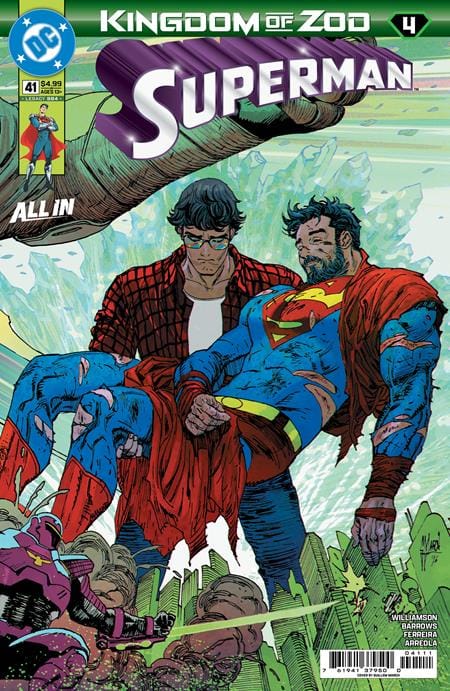 DC Comics Comic Books SUPERMAN #41 CVR A GUILLEM MARCH CONNECTING (KINGDOM OF ZOD) (Release Date: 08/26/2026) 76194137950004111 0626DC0124