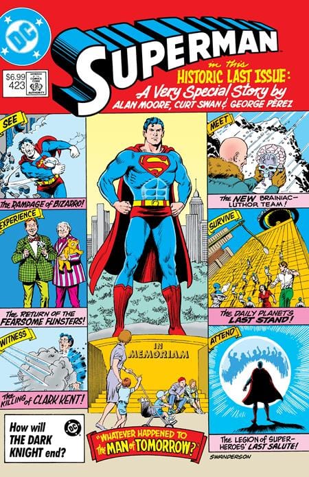 DC Comics Comic Books SUPERMAN #423 FACSIMILE EDITION CVR B CURT SWAN FOIL VAR (WHATEVER HAPPENED TO THE MAN OF TOMORROW PART 1 OF 2) 76194139519700131 1225DC0208