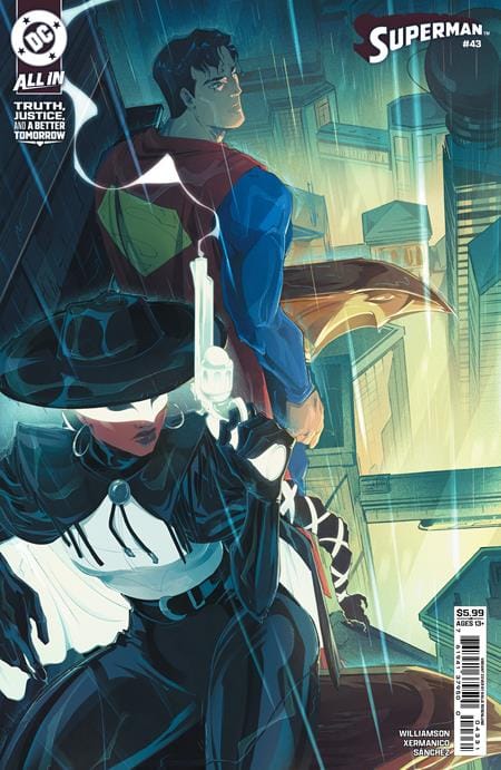 DC Comics Comic Books SUPERMAN #43 CVR C BAILIE ROSENLUND CARD STOCK VAR (Release Date: 10/28/2026) 76194137950004331 0826DC0175