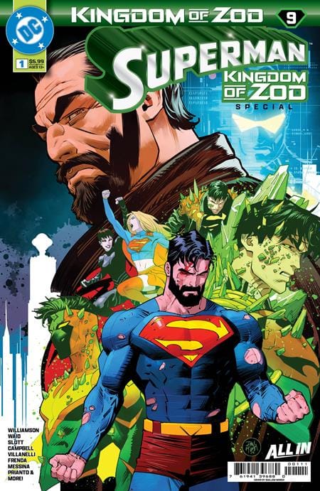 DC Comics Comic Books SUPERMAN KINGDOM OF ZOD SPECIAL #1 (ONE SHOT) CVR A DAN MORA (Release Date: 09/30/2026) 76194139688000111 0726DC0126
