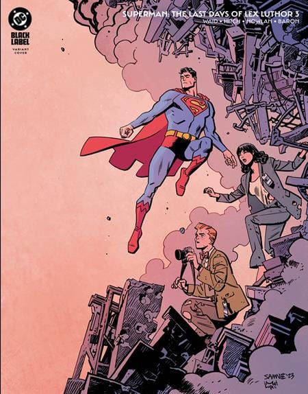 DC Comics Comic Books SUPERMAN THE LAST DAYS OF LEX LUTHOR #3 (OF 3) CVR B CHRIS SAMNEE VAR 76194137146700321 0225DC032