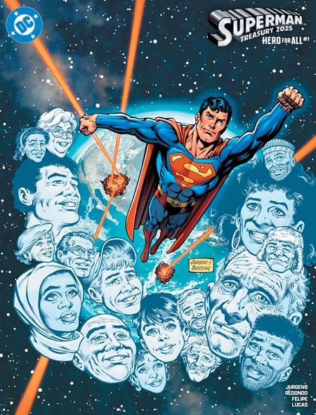 DC Comics Comic Books SUPERMAN TREASURY 2025 HERO FOR ALL #1 (ONE SHOT) CVR B DAN JURGENS VAR 76194138787100151 0525DC069