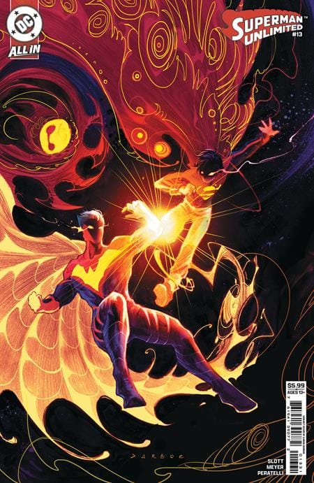 DC Comics Comic Books SUPERMAN UNLIMITED #13 CVR C KAREN S DARBOE CARD STOCK VAR (THE REIGN OF THE SUPERBOYS) 76194139077201331 0326DC0135