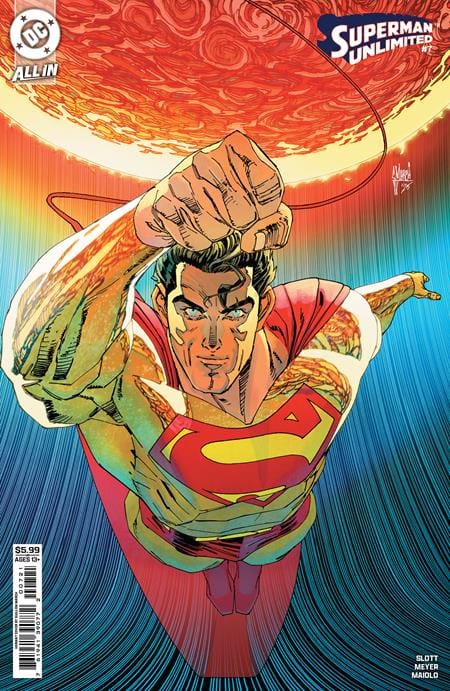 DC Comics Comic Books SUPERMAN UNLIMITED #7 CVR B GUILLEM MARCH CARD STOCK VAR 76194139077200721 0925DC0144