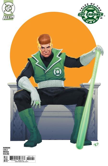DC Comics Comic Books TALES OF THE GREEN LANTERN CORPS GUY GARDNER #1 (ONE SHOT) CVR D ARIEL OLIVETTI CARD STOCK VAR 76194139676700141 0326DC0158