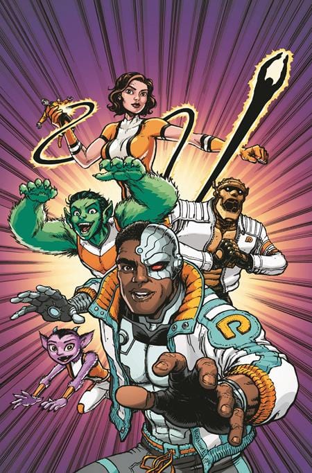 DC Comics Comic Books TITANS #26 CVR B CHRIS BURNHAM CARD STOCK VAR 76194138022302621 0625DC169